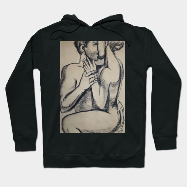 Lovers - Erotic Hoodie by CarmenT